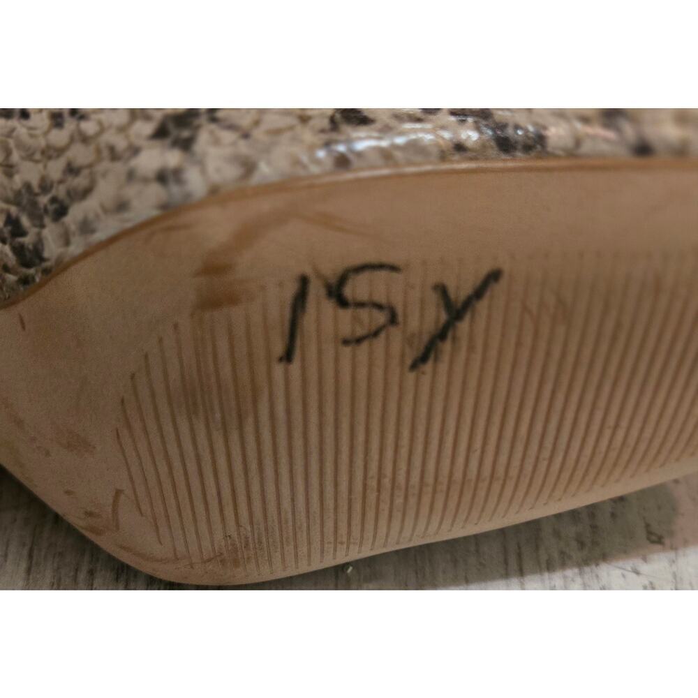 Louise et Cie Leather Tall Ladies Boots Snake Pattern Size 8.5 - Picture 12 of 12